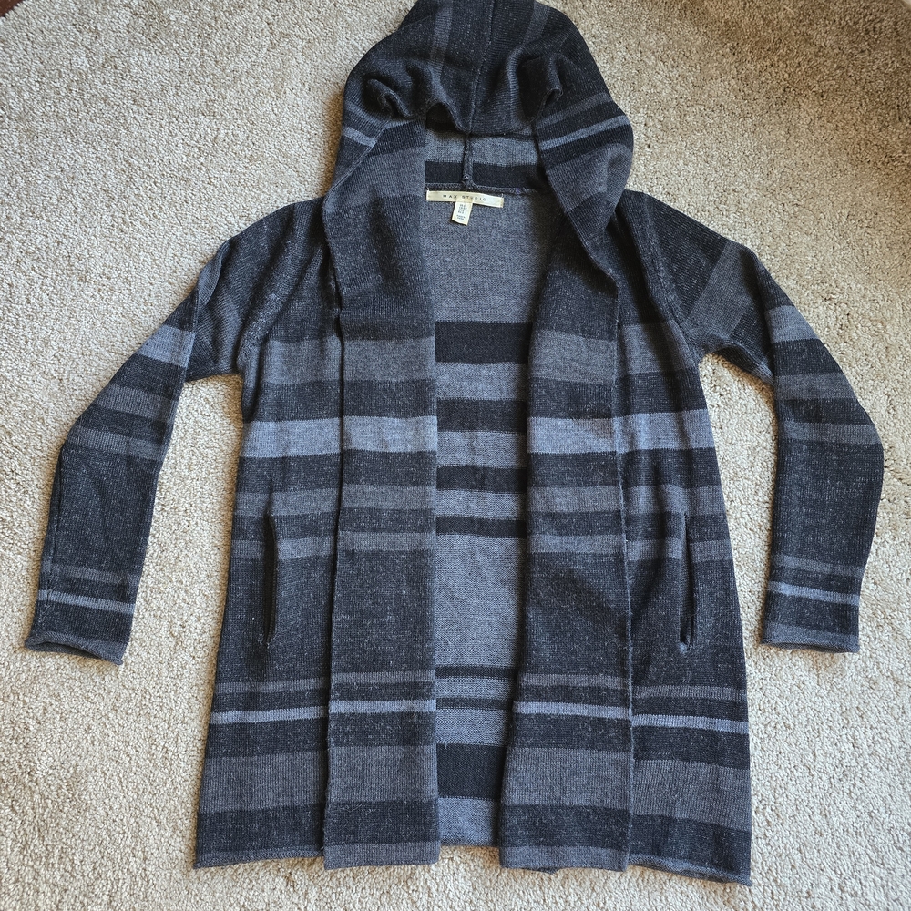 Max Studio Charcoal Knit Sweater